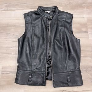 Cabi Leather Vest